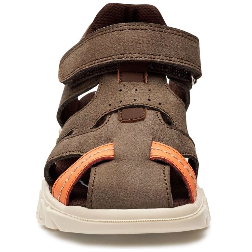 Sandalia Elefante con Velcro 15-17 Café