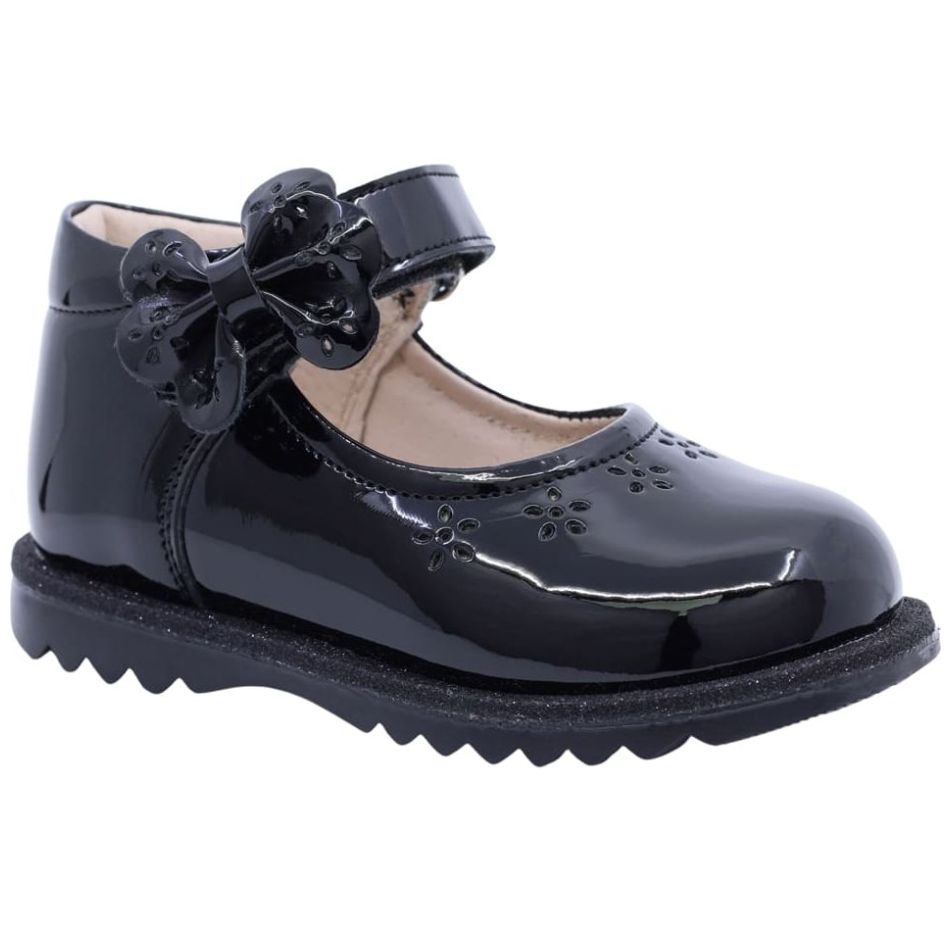 Zapato Coqueta con Velcro 13-16 Negro