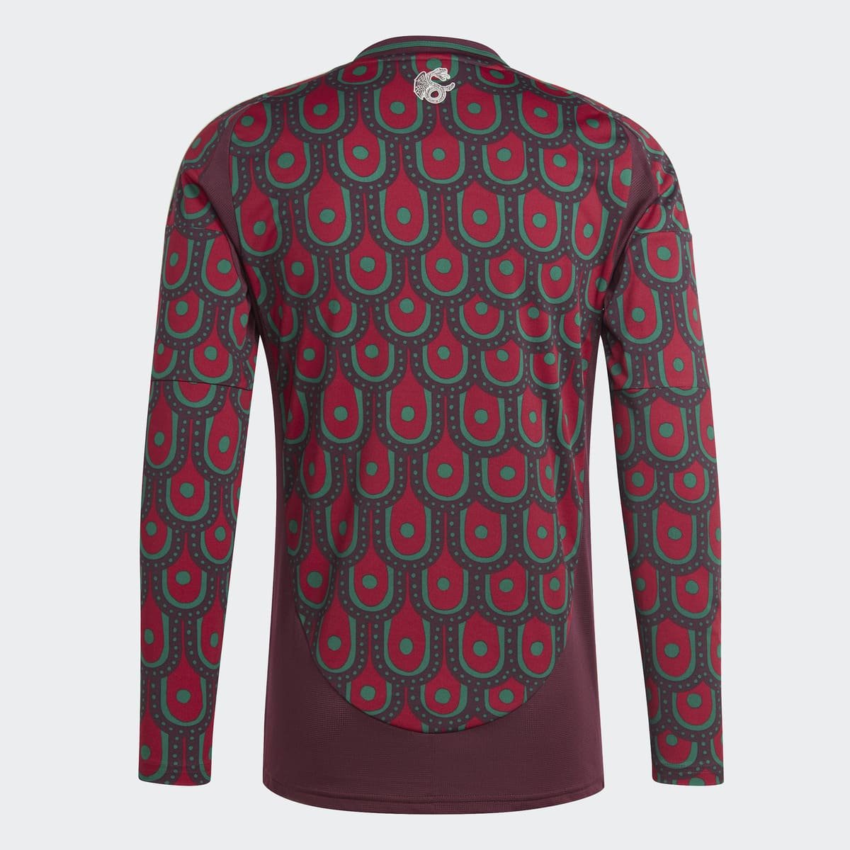 Jersey Oficial de Local Selección Mexicana 2024 Manga Larga Adidas para Hombre