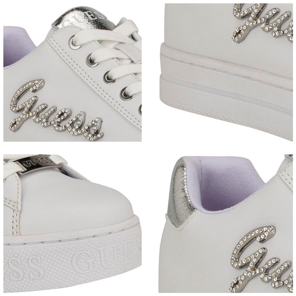 Tenis Casual Guess con Aplicación de Pedrería para Mujer