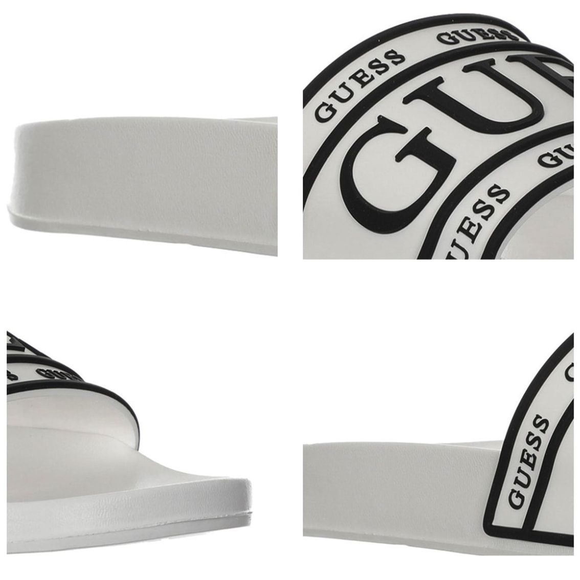 Sandalia Guess con Aplicación Logo para Mujer