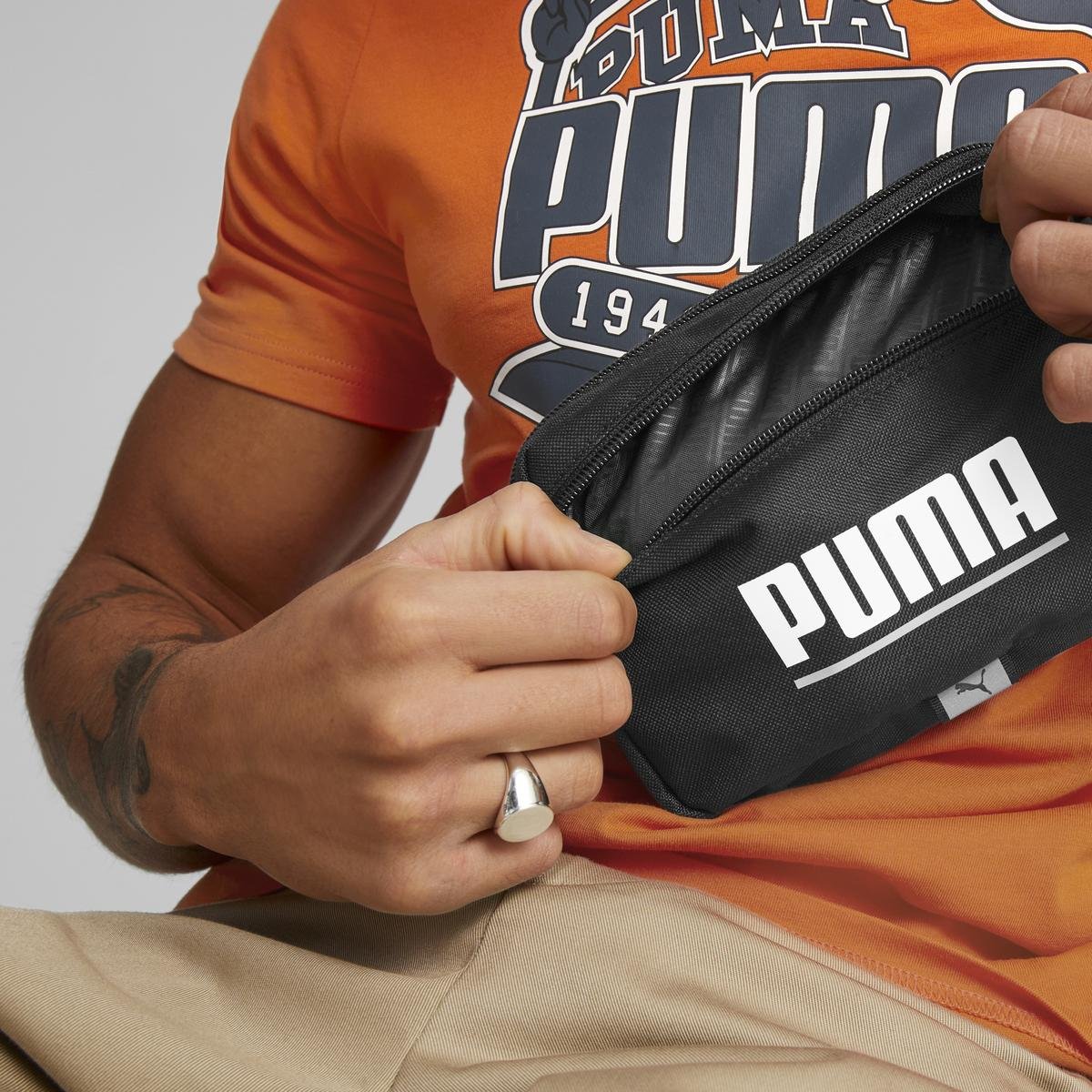 Cangurera de Entrenamiento Puma Negro