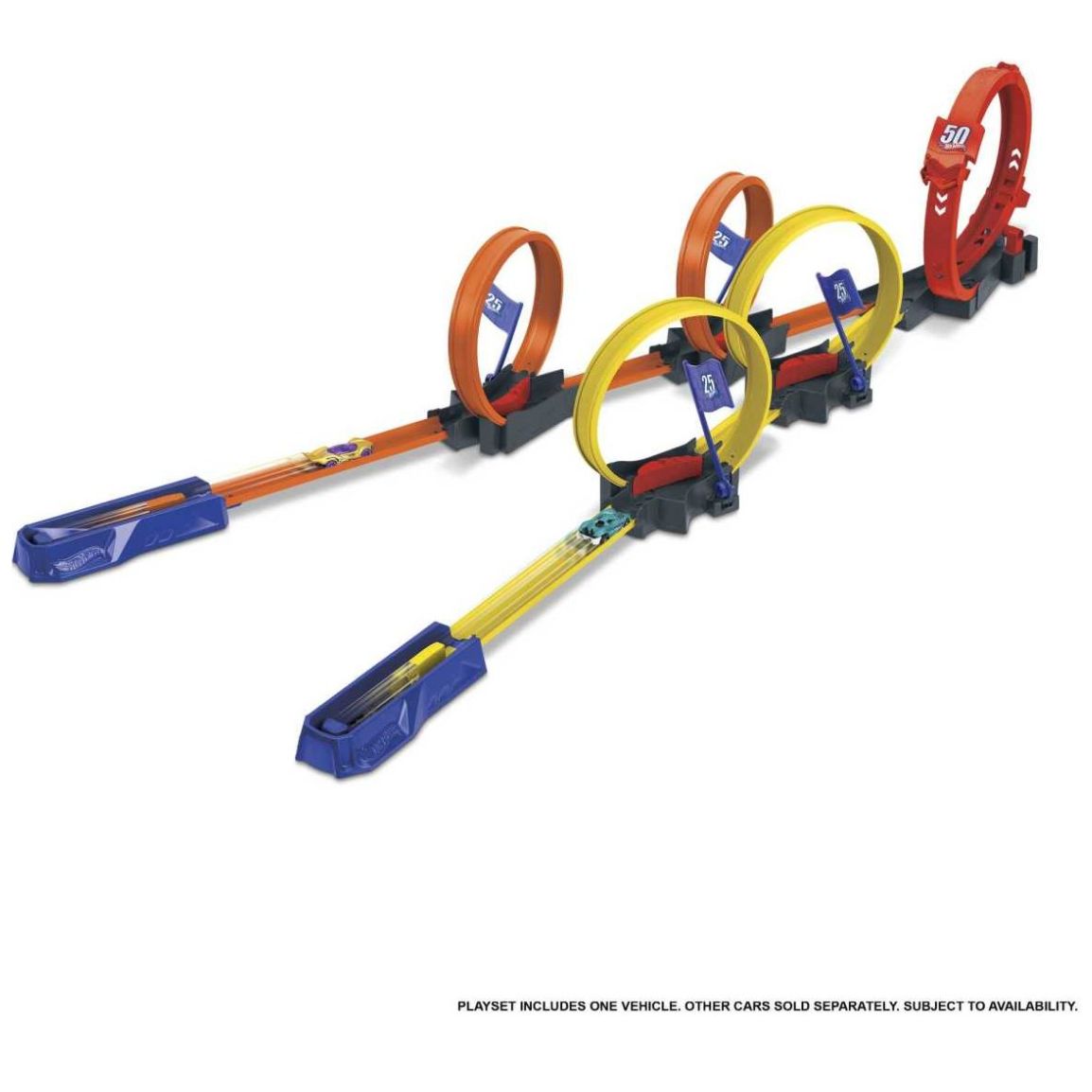 Hot Wheels Action Pista de Juguete Competencia Súper Loop