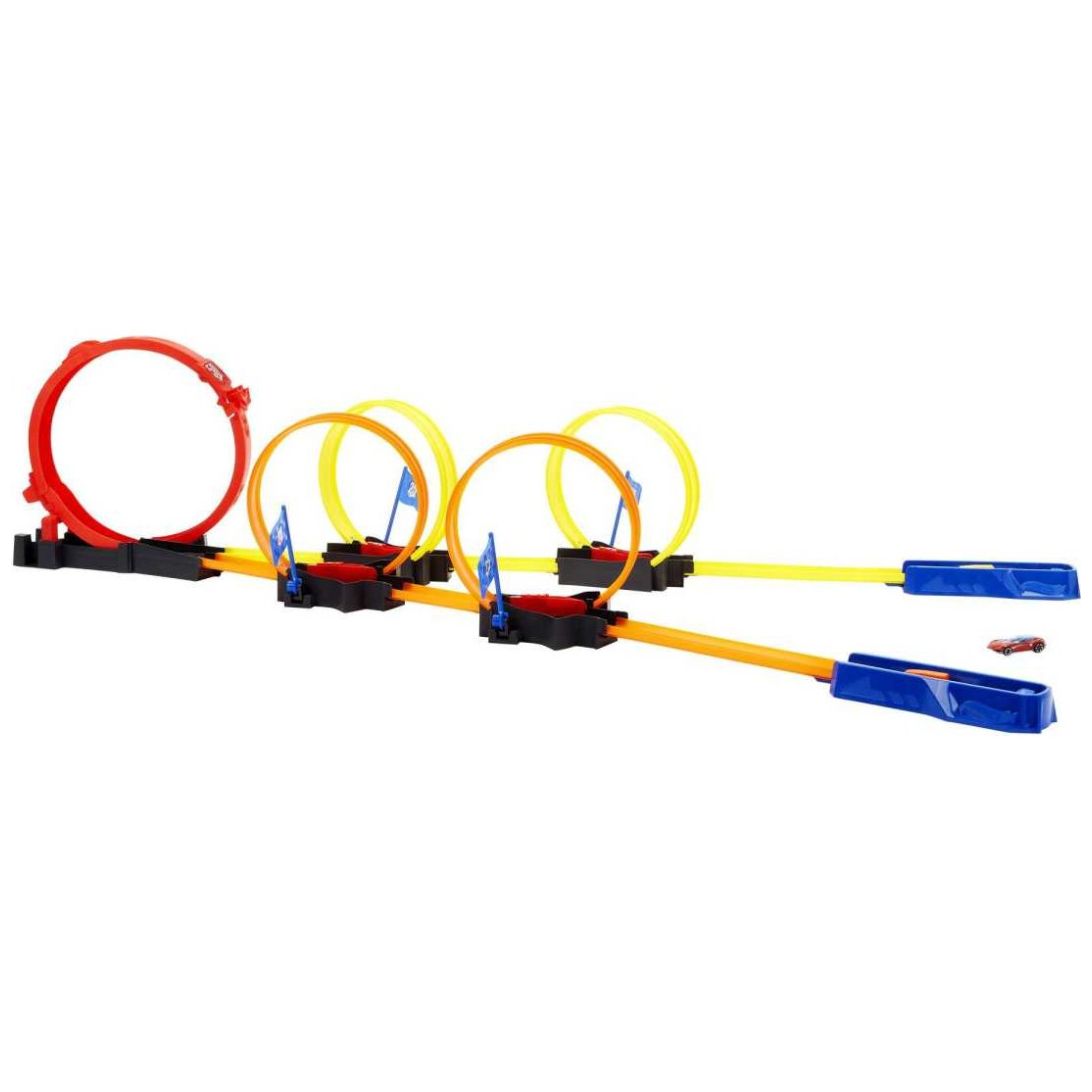 Hot Wheels Action Pista de Juguete Competencia Súper Loop