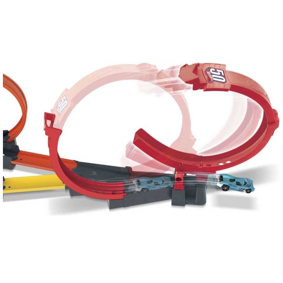 Hot Wheels Action Pista de Juguete Competencia Súper Loop
