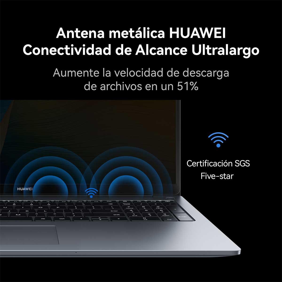 Laptop Huawei Matebook D16 Intel I512Th 8 Ram 512 Gb