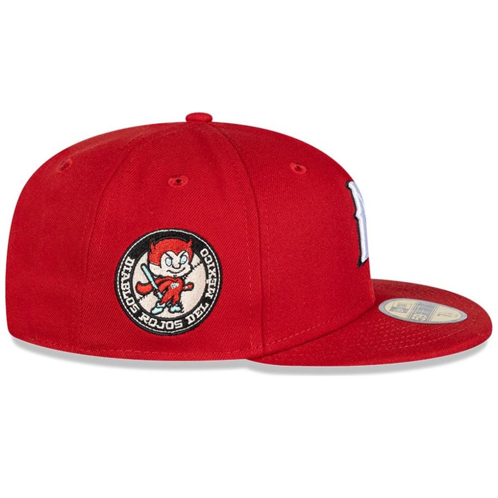 Gorra New Era 5950 Diablo Pinstriope Ramoncito (Unisex)