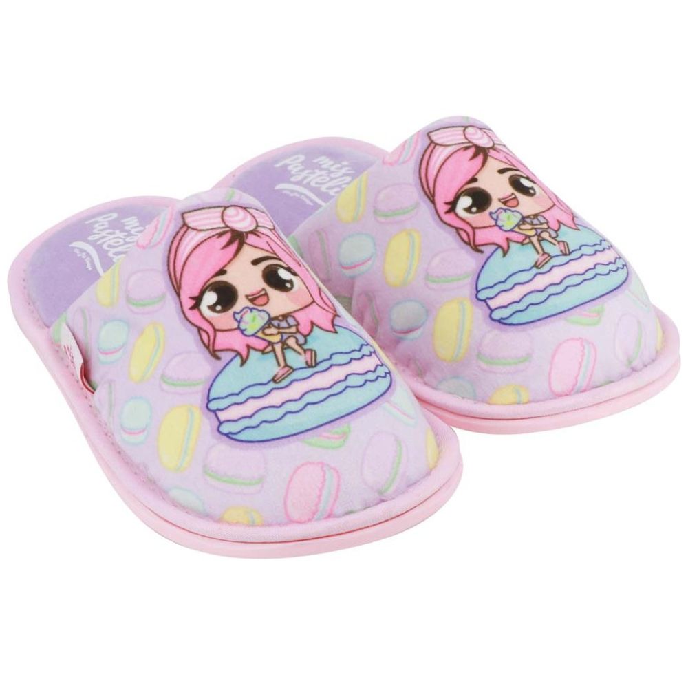 Pantufla Mis Pastelitos Morado para Niña