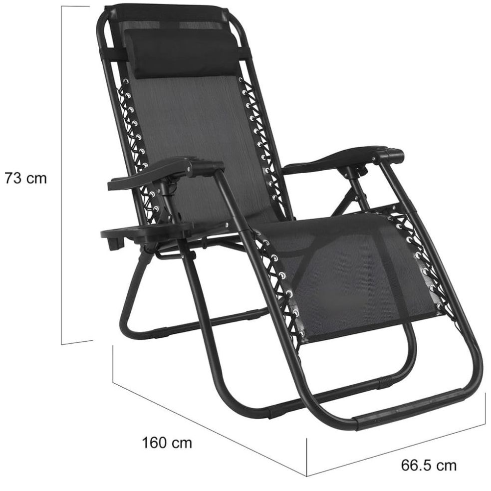 Silla Gravedad 0 Plegable Jardimex