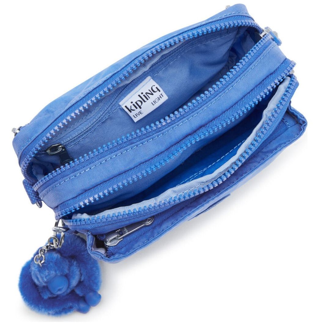 Bolso Kipling Abanu Multi Havana Blue para Mujer