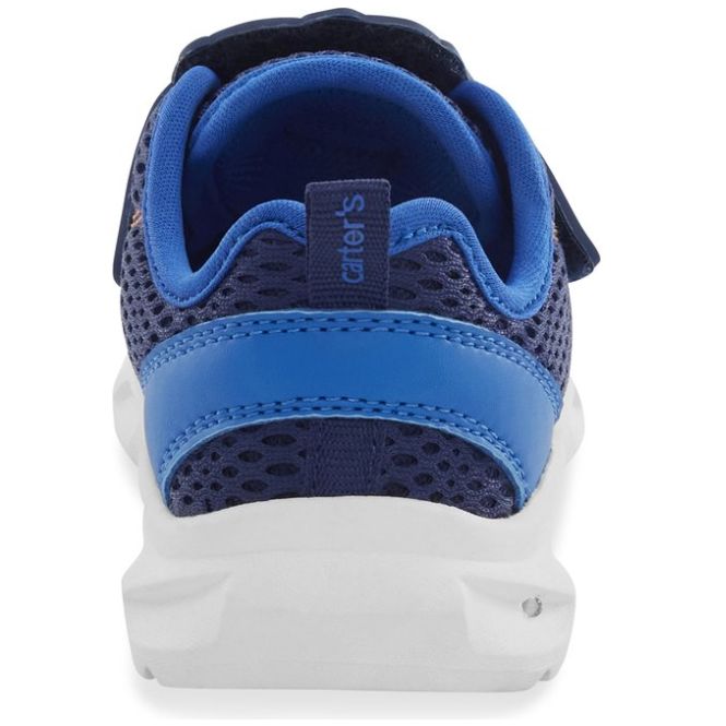 Tenis Carters con Velcro Dino Luz 11-17 Azul