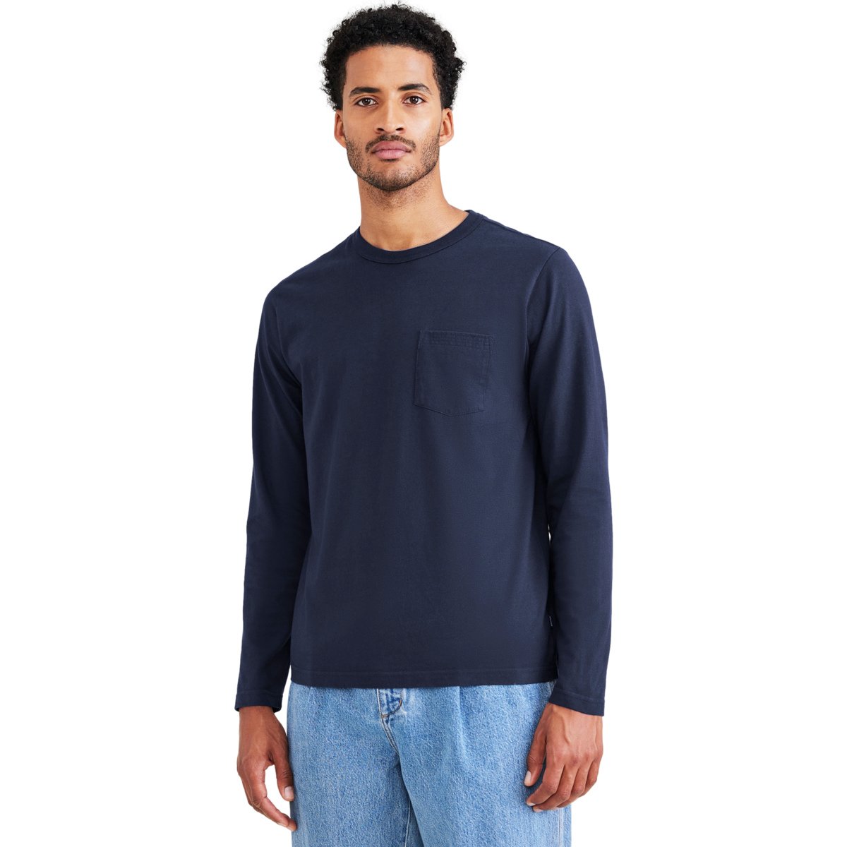Playera Manga Larga Lisa Dockers para Hombre