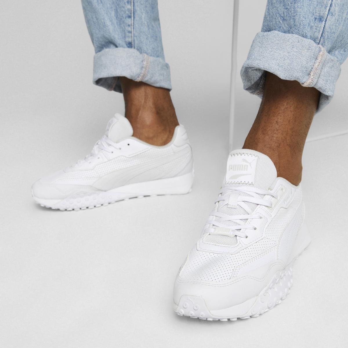 Tenis Puma Rider Color Blanco para Hombre