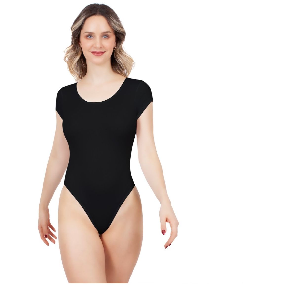 Body Suit Manga Corta Body Control