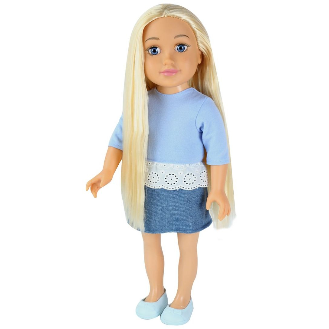 Muñeca My Sister de 18 con Falda, Sueter y Zapatos
