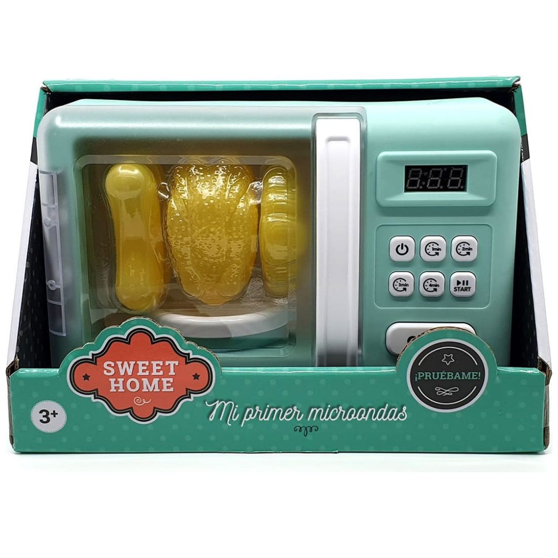 Mi Primer Microondas Sweet Home Cambio de Luz Sonido y Color