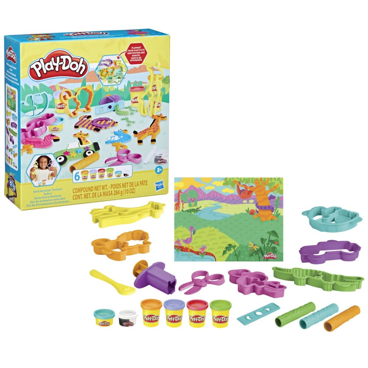 Set de Juego Pd Animales Coloridos