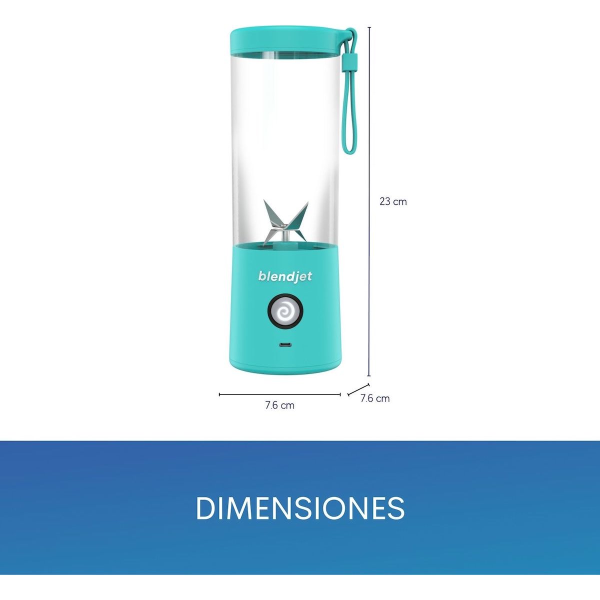 Licuadora Portátil Blendjet 2 Verde Menta