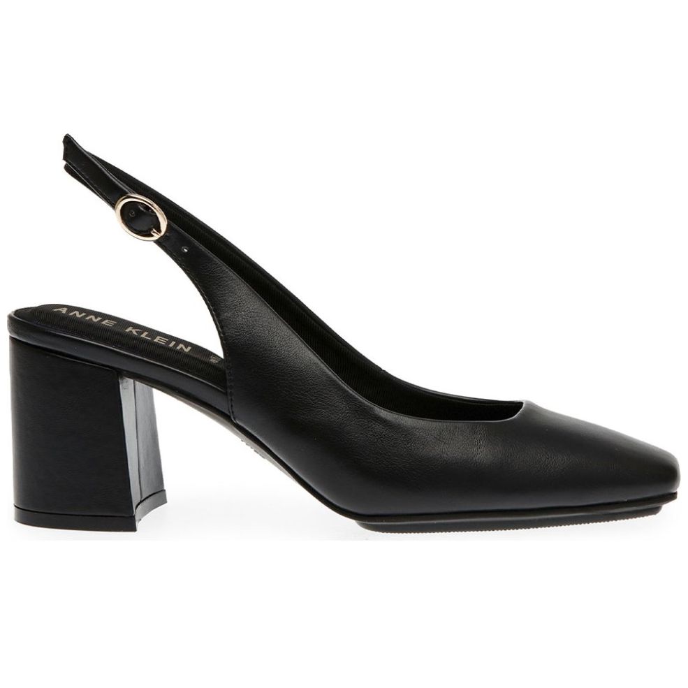 Zapatilla Ajustable Negra Anne Klein para Mujer