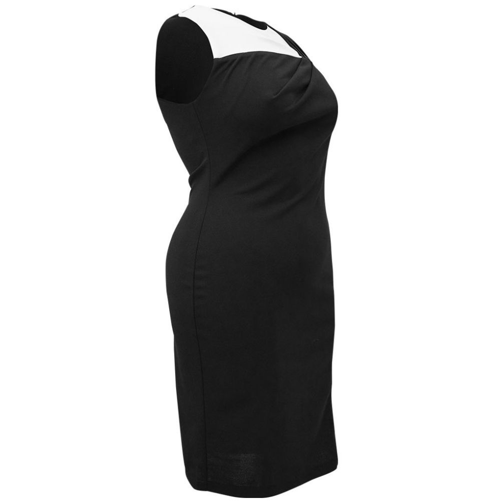 Vestido Corto Bicolor Noshe Plus
