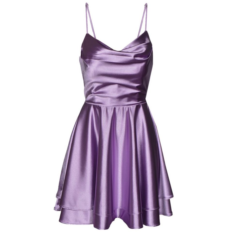 Vestido De Ganchillo ONLY - Holgado, Cuello Redondo, Tejido De Viscosa Y Elastano