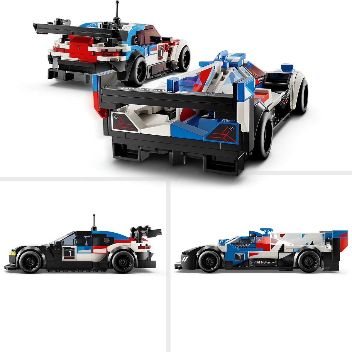 Lego® Autos de Carreras Bmw M4 Gt3 y Bmw M Hybrid V8