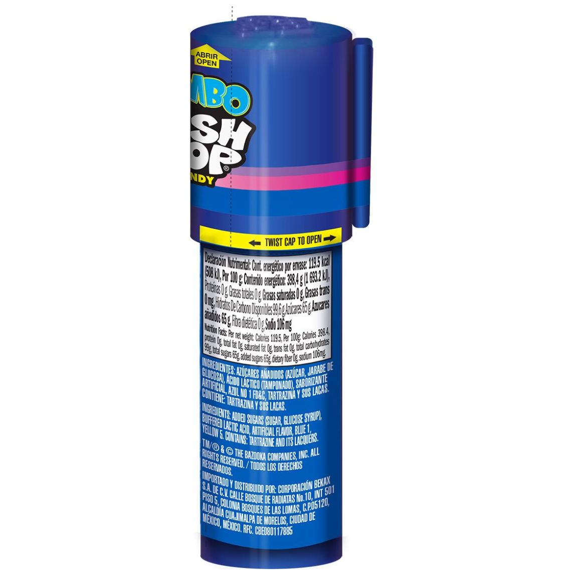 Bazooka Push Pop Jumbo 30G