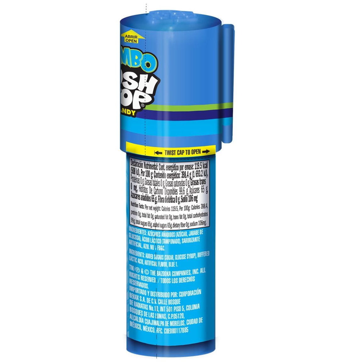 Bazooka Push Pop Jumbo 30G