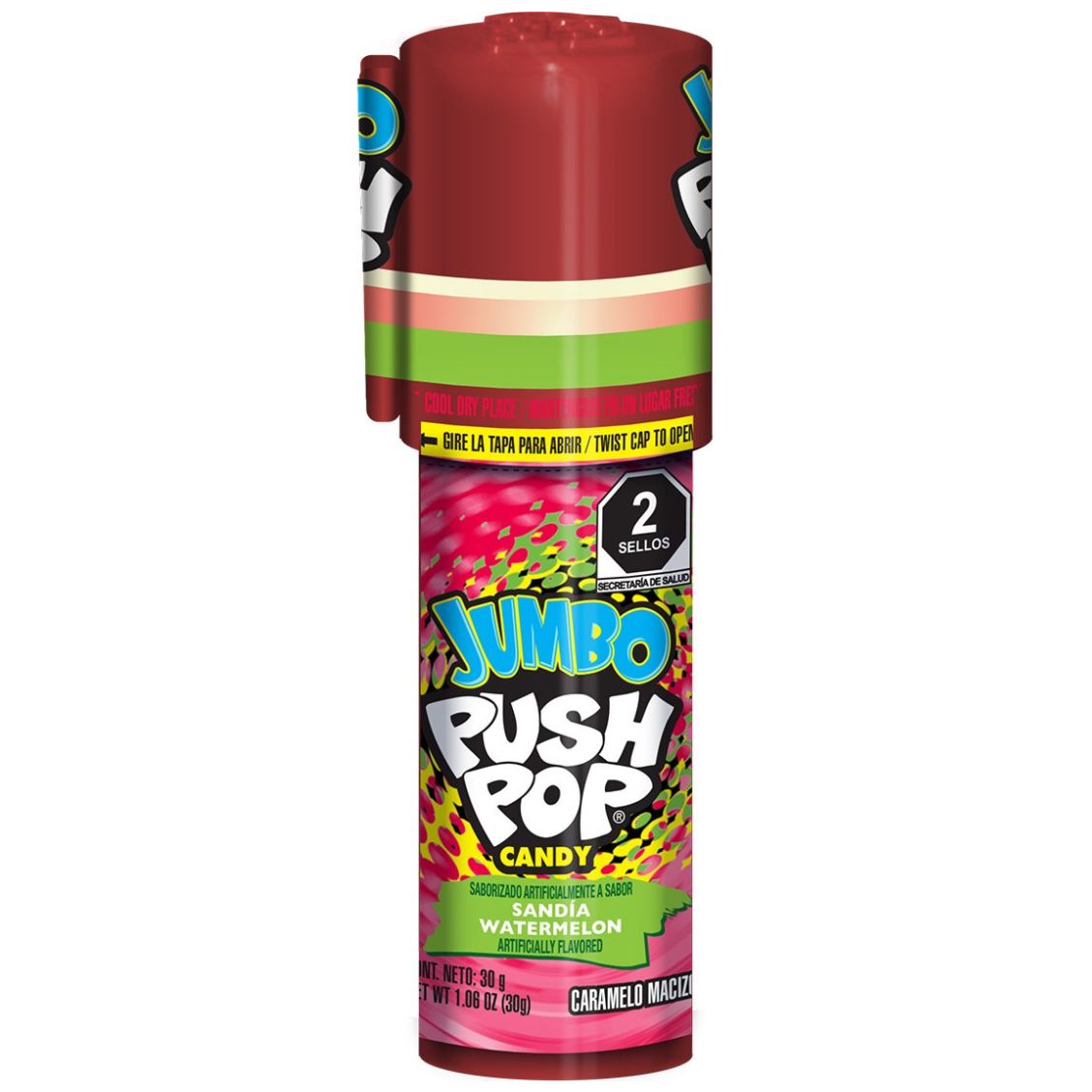 Bazooka Push Pop Jumbo 30G