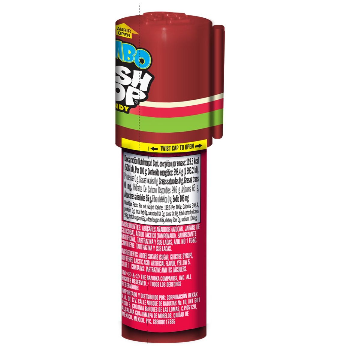 Bazooka Push Pop Jumbo 30G