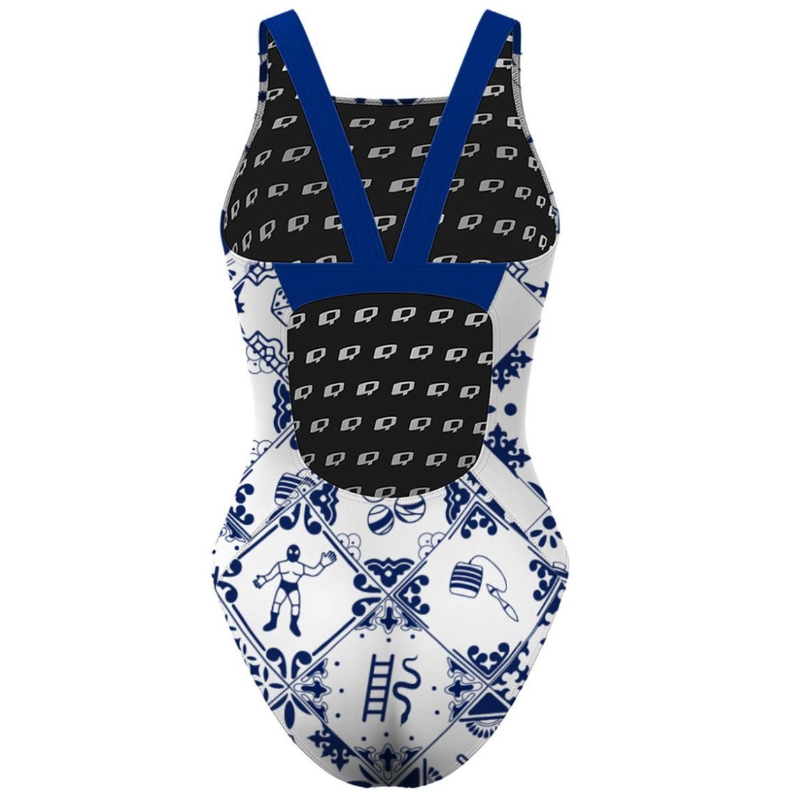 Traje de Baño Aquazone Estampado Talavera para Mujer