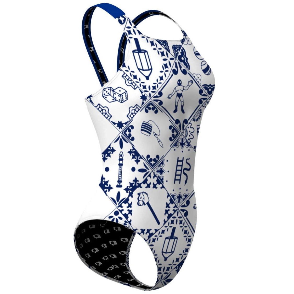 Traje de Baño Aquazone Estampado Talavera para Mujer