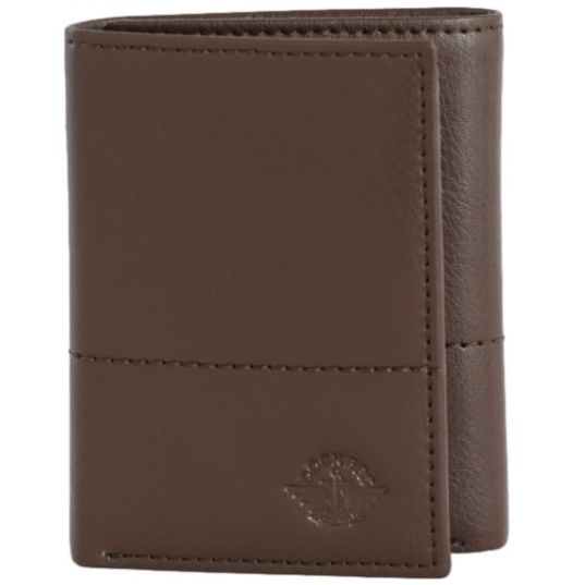 Cartera Trifold Café Obscuro Dockers para Hombre