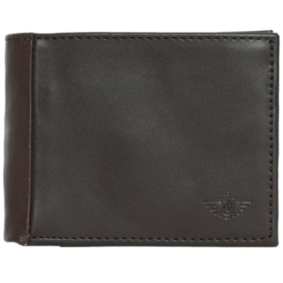 Cartera Bifold Café Obscuro Dockers para Hombre