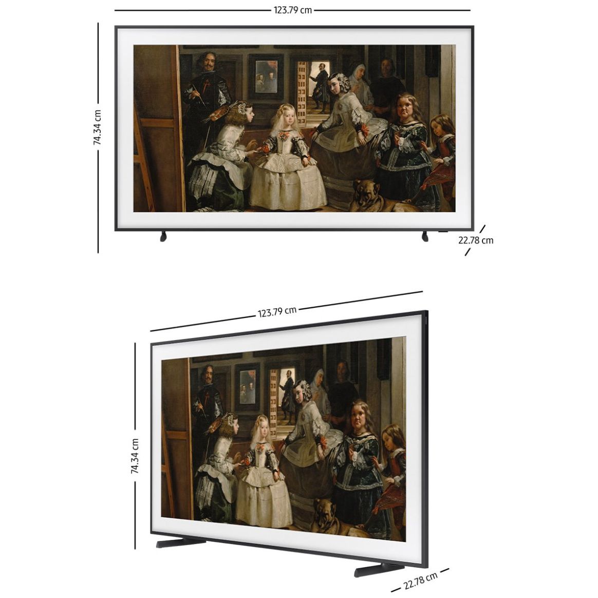 Pantalla Samsung 55 Pulgadas 4K The Frame Qn55Ls03Dafxzx