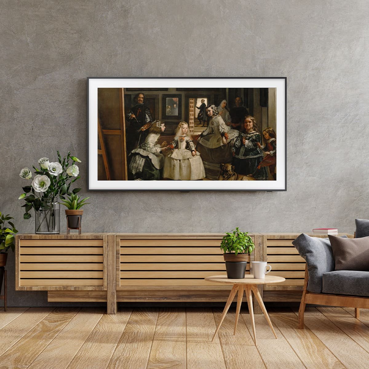 Pantalla Samsung 55 Pulgadas 4K The Frame Qn55Ls03Dafxzx