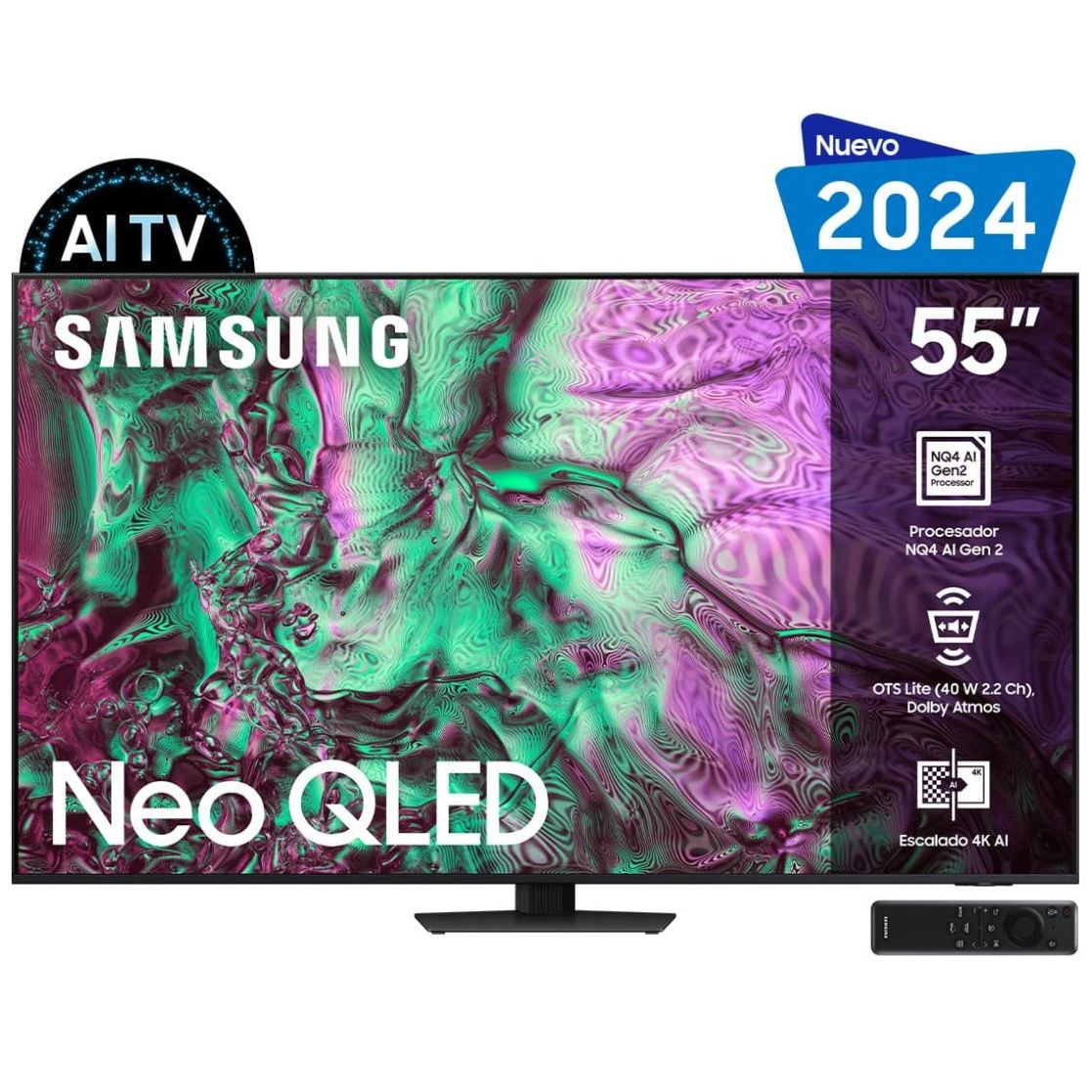 Pantalla Samsung 55 Pulgadas 4K Neoqled Qn55Qn85Dbfxzx