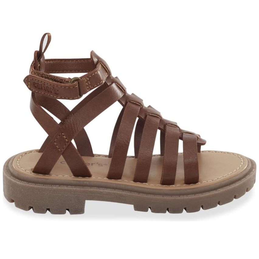 Sandalia Carters con Velcro 11-17 Café