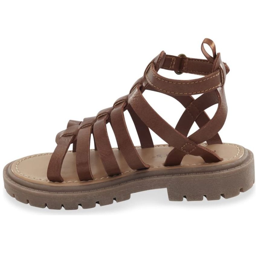 Sandalia Carters con Velcro 11-17 Café