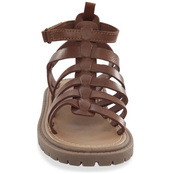 Sandalia Carters con Velcro 11-17 Café