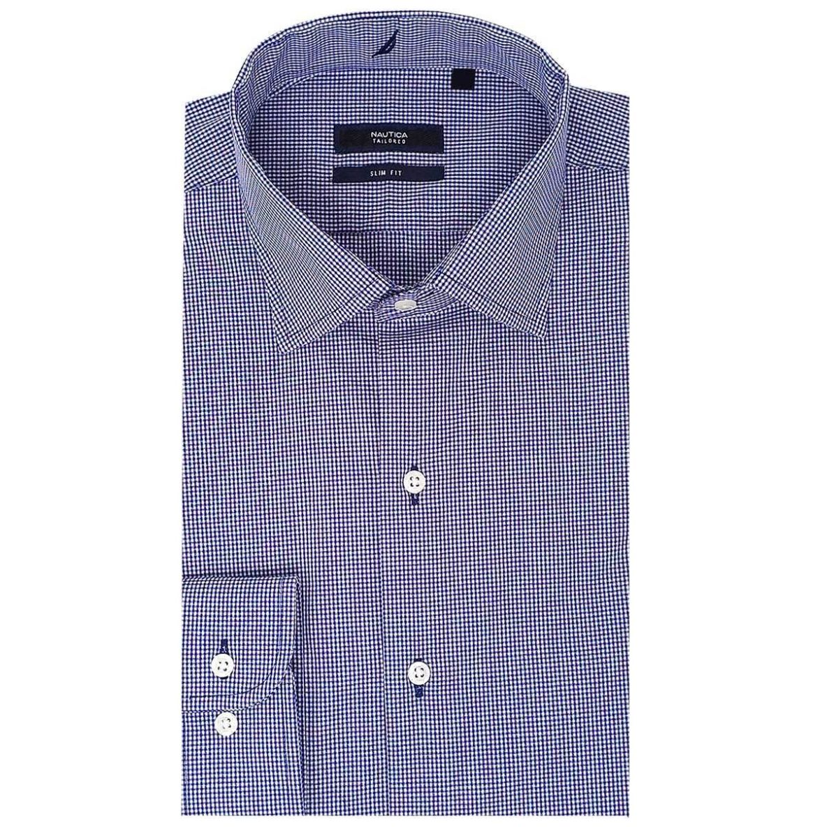 Camisa Nautica Slim Fit a Cuadros para Hombre