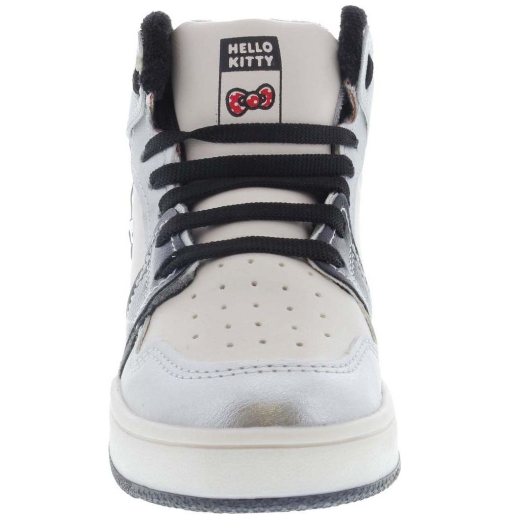 Tenis Bota Hello Kitty con Agujeta 15-19 Beige