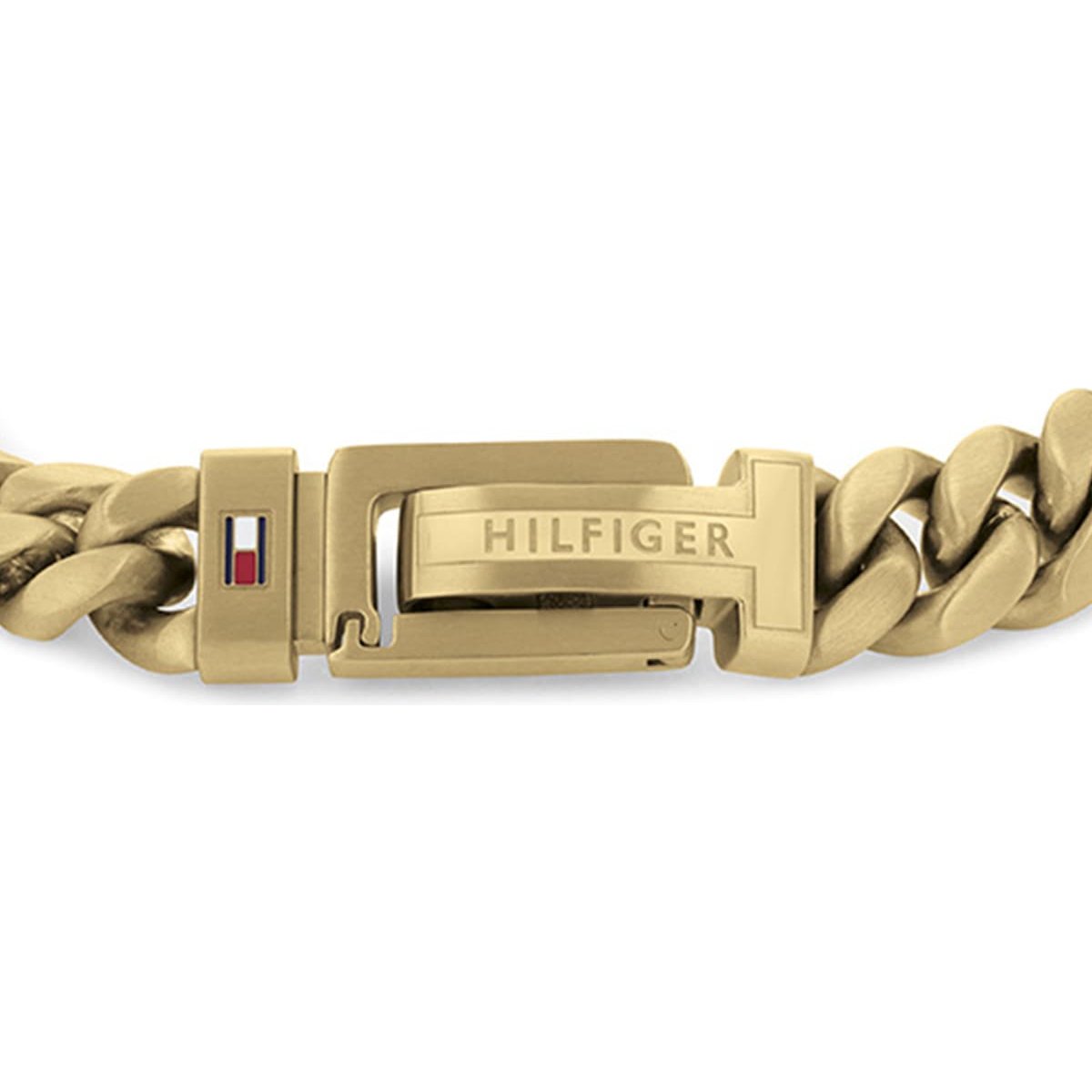 Brazalete Tommy Hilfiger de Acero Inoxidable  Dorado  para Hombre