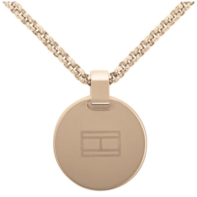 Collar Tommy Hilfiger de Acero Inoxidable  Oro Rosado/nácar para Mujer
