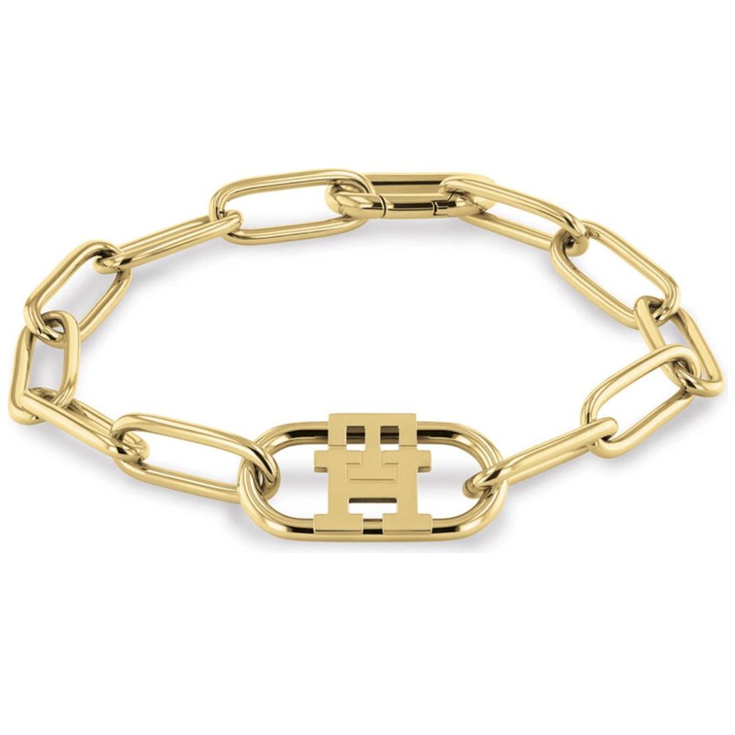 Brazalete Tommy Hilfiger de Acero Inoxidable  Dorado  para Mujer