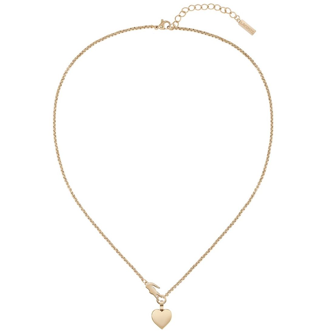 Collar  Lacoste de Acero Inoxidable  Oro Rosado  para Mujer