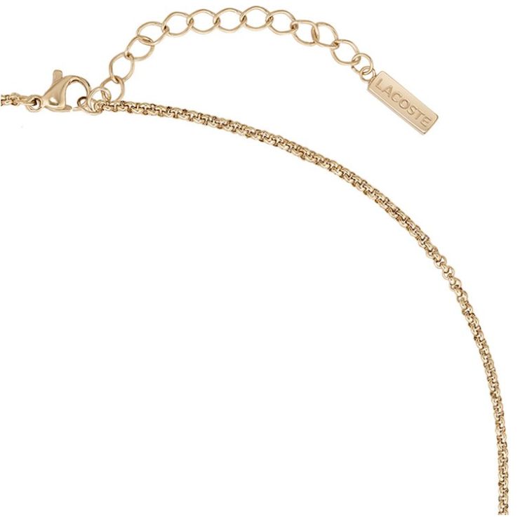 Collar  Lacoste de Acero Inoxidable  Oro Rosado  para Mujer