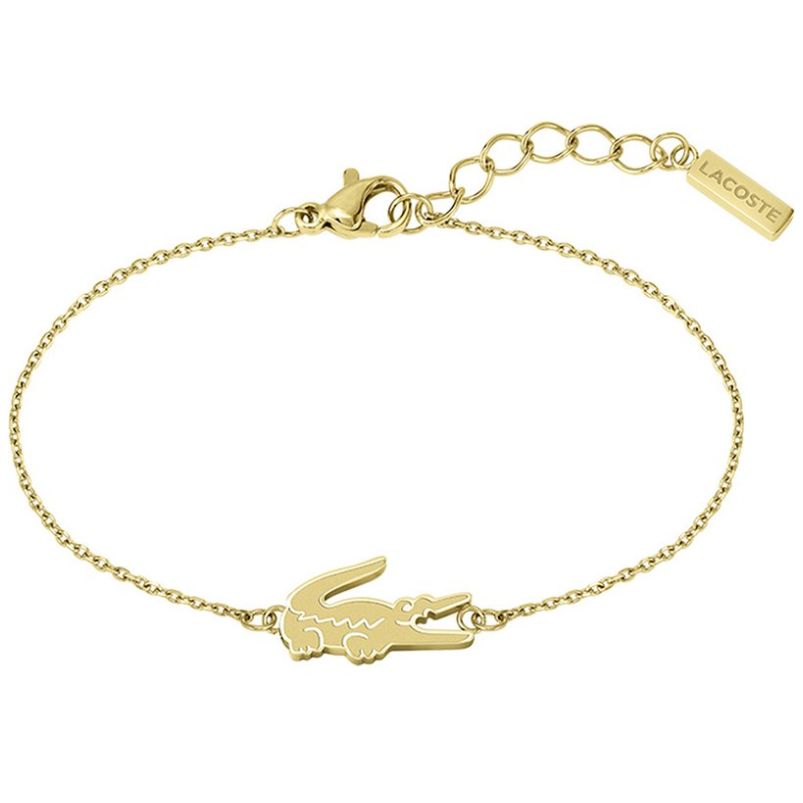 Brazalete  Lacoste de Acero Inoxidable  Dorado  para Mujer