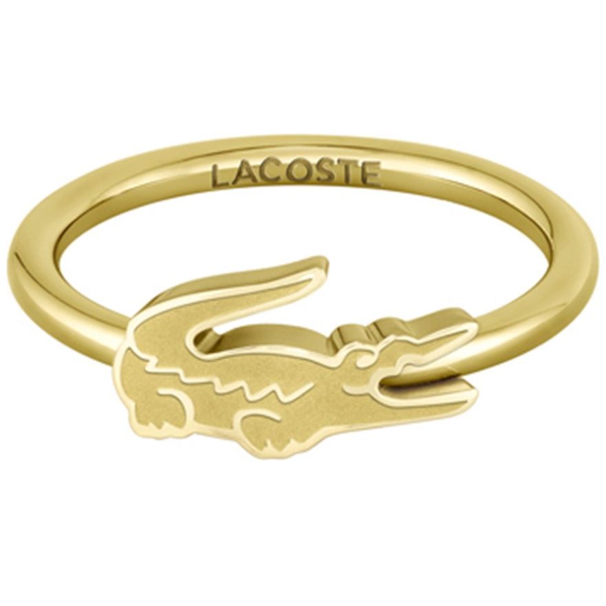 Collar  Lacoste de Acero Inoxidable  Plateado/dorado  para Mujer