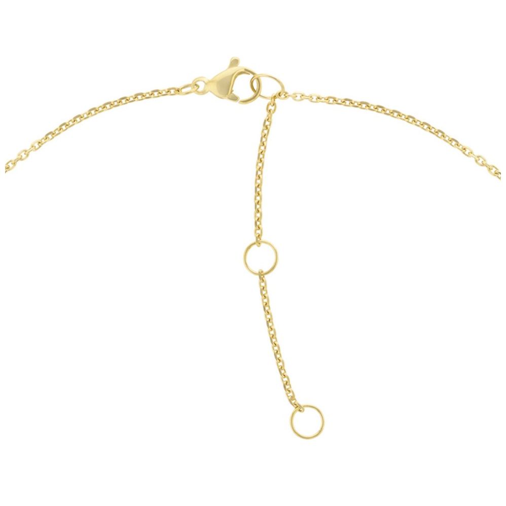 Collar Tommy Hilfiger de Acero Inoxidable Dorado/negro para Mujer